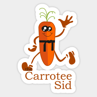 the Carrotee Sid Sticker